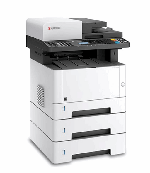 KYOCERA 37 PPM MONO LETTER/LEGAL MFP STD COPY, SCAN, PRINT, FAX WITH WERILESS - Vonex