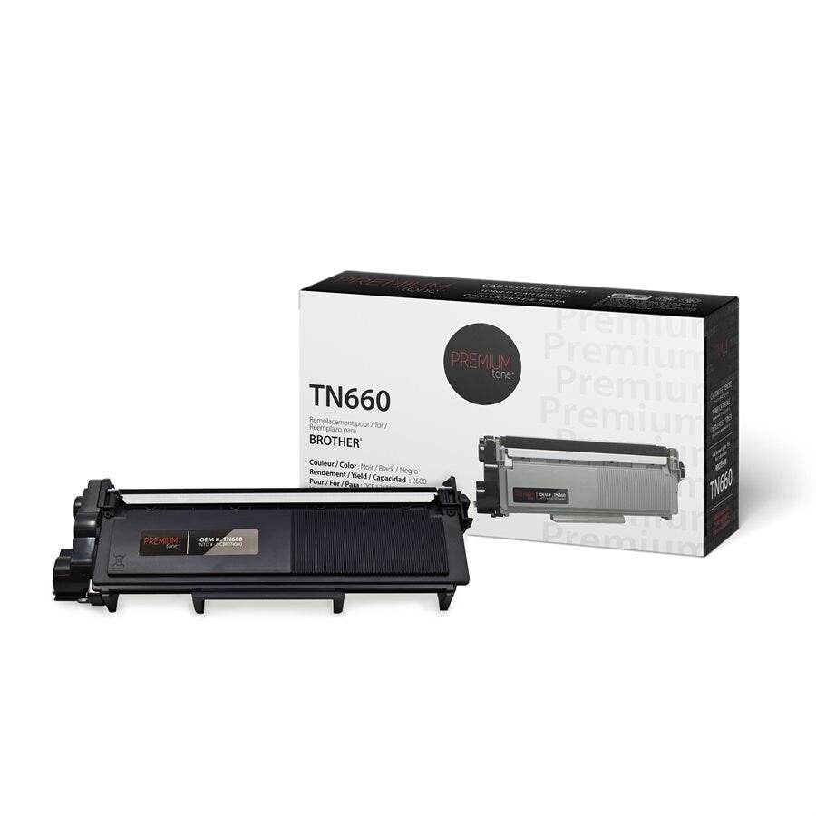 Brother TN660 High Yield Compatible Black Toner Cartridge for Professional Printing – – Laser – Vonex
