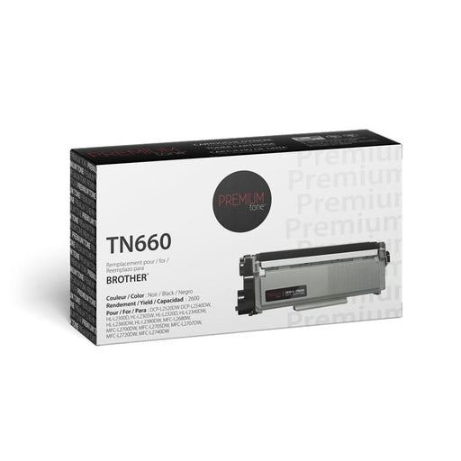 Brother TN660 toner cartridge packaging vonex saskatoon