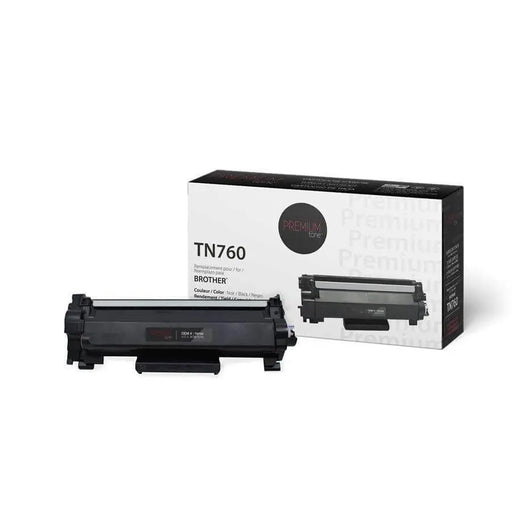 Light Gray Brother TN760 Toner Compatible Premium Tone 3K