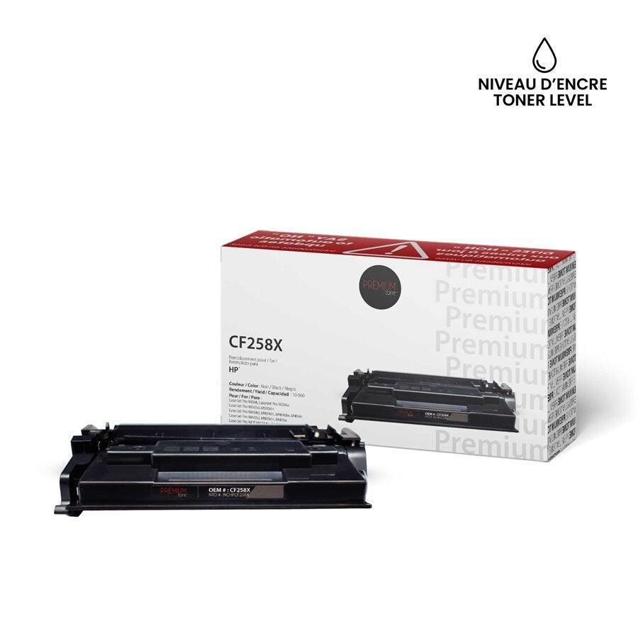 HP 58X (CF258X) Black High Yield compatible Toner Cartridge - Vonex