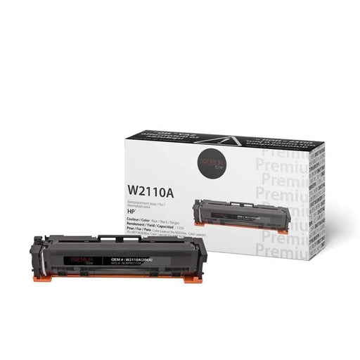Light Gray HP 206A W2110A Compatible Premium Tone YRTS Black 1350 pages