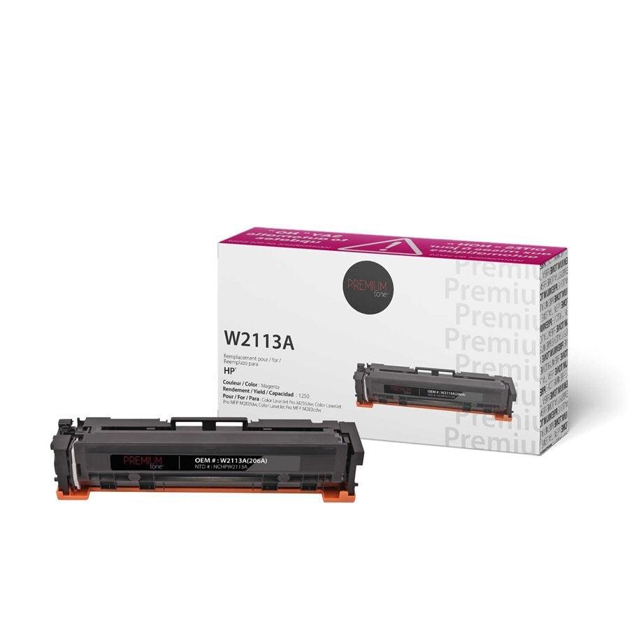 HP 206A W2113A Compatible Premium Tone YRTS Magenta 1250 pages - Vonex