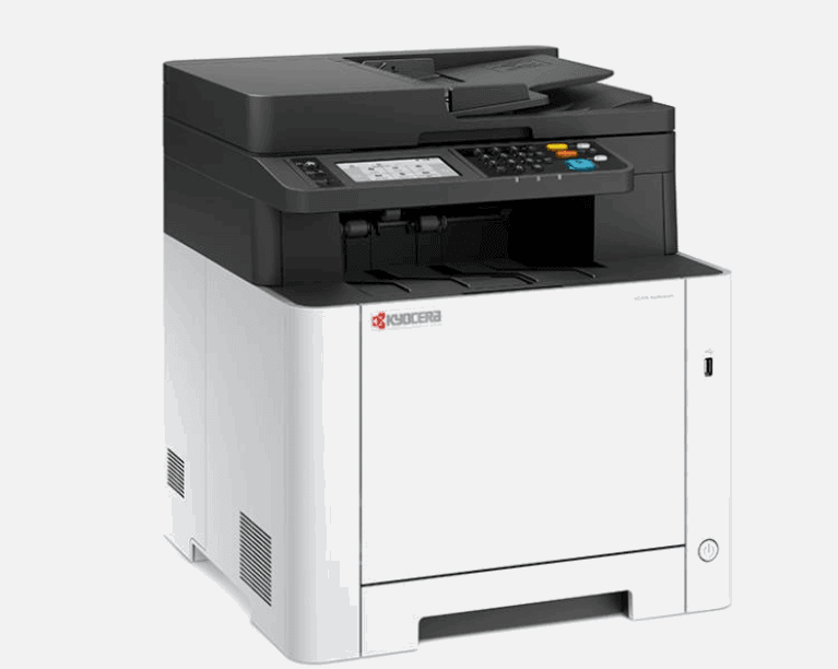 KYOCERA 27 PPM COLOUR LETTER/LEGAL/A4 MFP WIRELESS (PRINT, COPY, SCAN AND FAX) – – – KYOCERA
