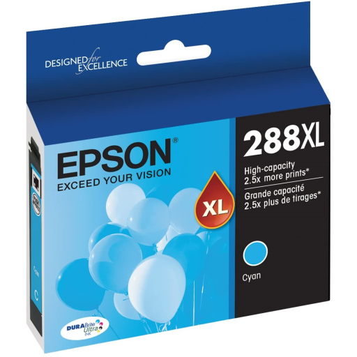 T288XL220 Epson 288XL Cyan Original Ink Cartridge – – Inkjets – Epson