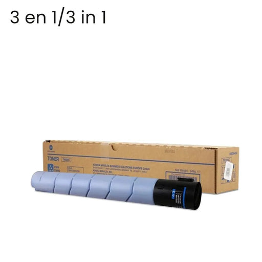 Rosy Brown Konica Minolta TN-324C (A8DA430) OEM Cyan Toner 26K