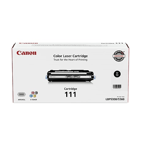 1660B008 Canon 111 Black Original Toner Cartridge - Vonex