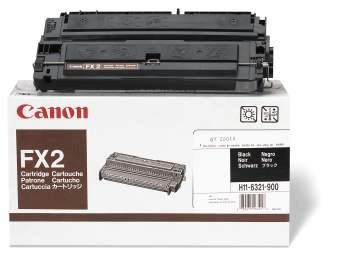 1556A002BA Canon FX-2 Black Original Toner Cartridge - Vonex