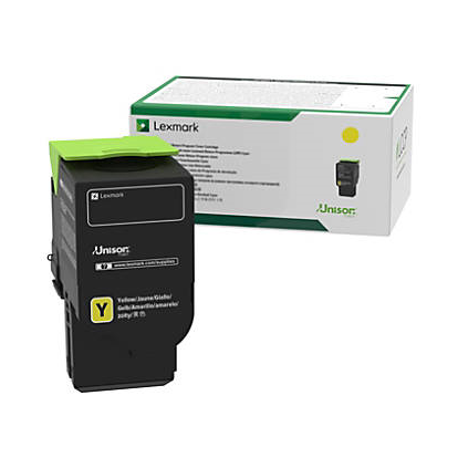 Lexmark C/MC2425, 2535, MC2640 Yellow Return Programme 3.5K Toner Cartridge Part no.: C241XY0 - Vonex