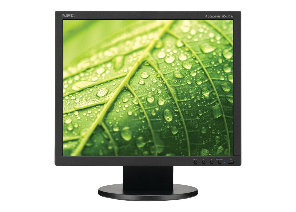 SHARP/NEC AS173M-BK 17" Value Desktop Monitor with LED Backlighting - Vonex