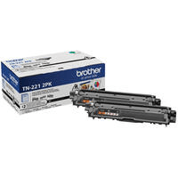 Brother Genuine TN221 2PK Standard-Yield Black Toner Cartridge Multipack - Vonex