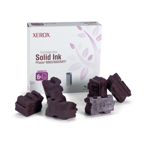 Genuine Xerox Magenta Solid Ink Sticks | Phaser 8860