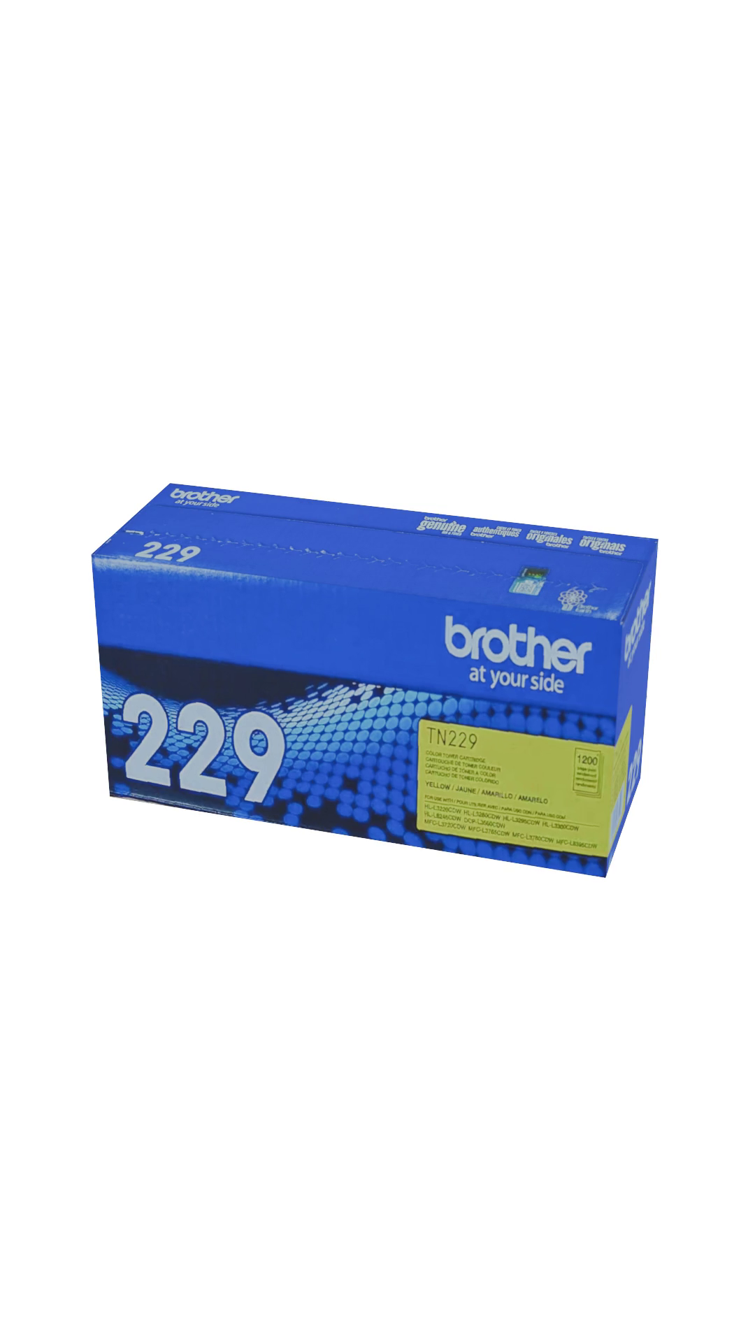 Brother Standard Yield Yellow Toner Cartridge - Vonex