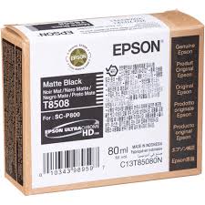 EPSON UltraChrome Ink Cartridge for P800 80ml Matte Black – – Inkjets – Epson