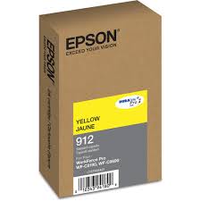 T912420 Epson T912 Yellow Original Ink Cartridge – – Inkjets – Epson