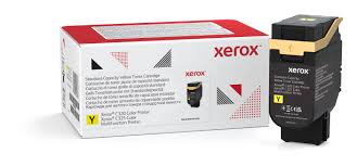 GENUINE XEROX YELLOW HIGH CAPACITY TONER CARTRIDGE, XEROX C325 COLOR PRINTER, (USE & RETURN) – – Laser – Xerox