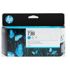 HP 738 130-ml Cyan DesignJet Ink Cartridge – – Inkjets – HP Canada