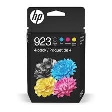 HP 923 CMYK Ink Cartridge 4-Pack – – Inkjets – HP Canada