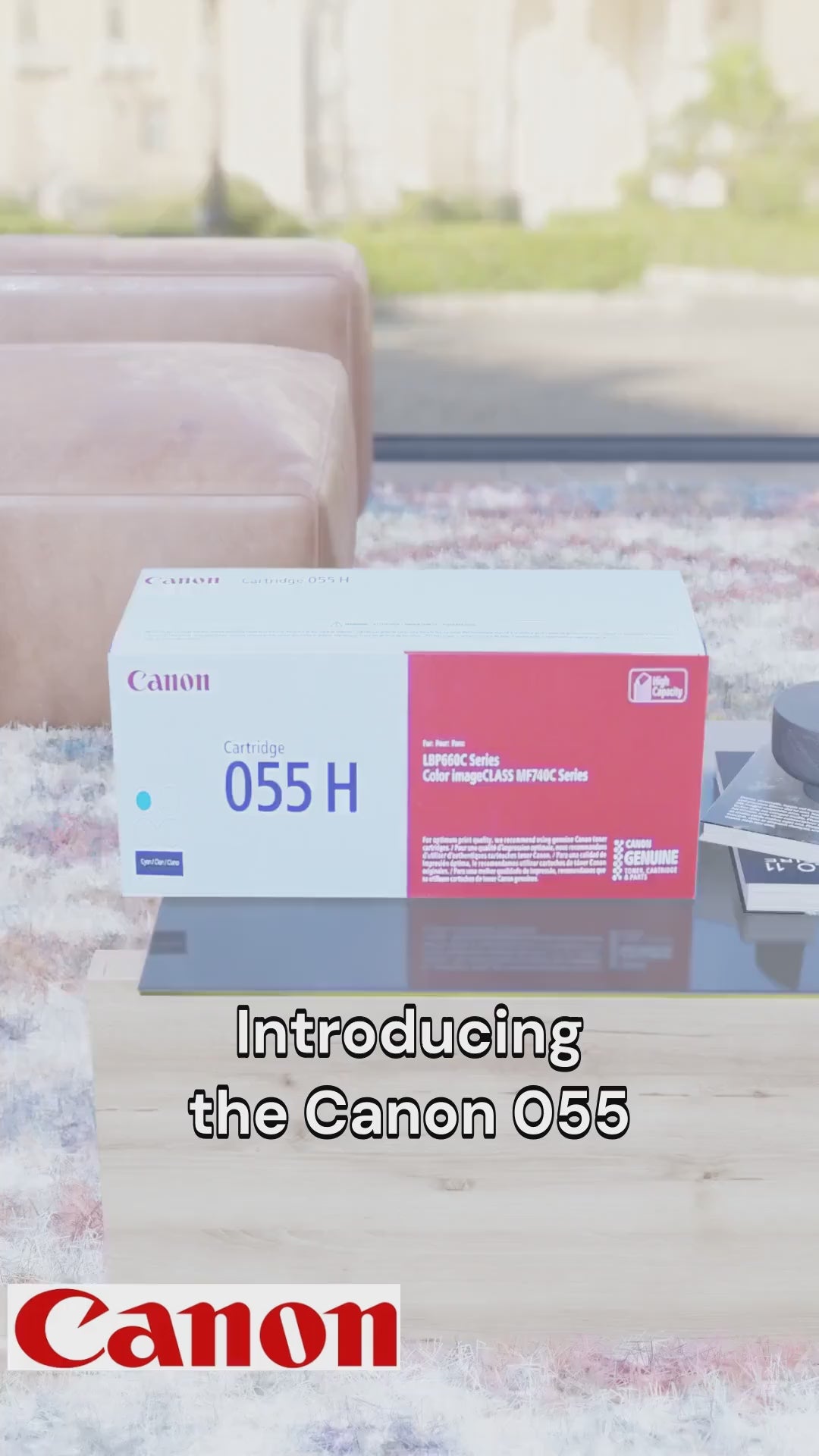 CARTRIDGE 055 HIGH CAPACITY CYAN 310 – – Toners – Canon