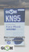 Dark Slate Gray KN95 Formfitting Masks Black (box of 20)- vonex